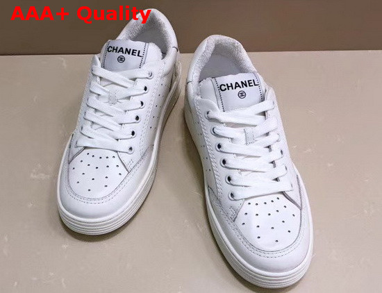 Chanel Sneakers Calfskin White G35934 Replica