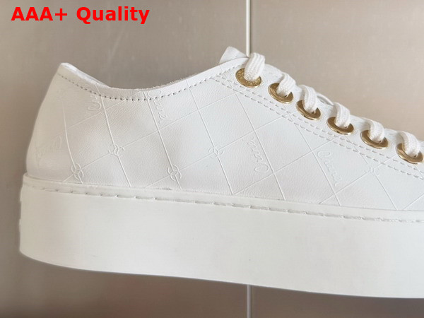 Chanel Sneakers in White Printed Lambskin G46368 Replica