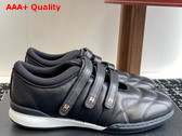 Chanel Strap Shoe in Black Lambskin Replica
