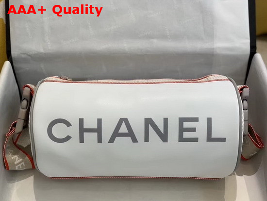 Chanel Vintage Roller Shoulder Bag in White Replica