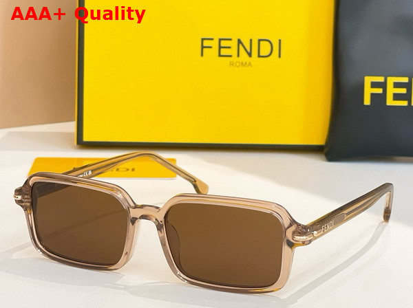 Fendi Selleria Black Acetate Sunglasses Replica