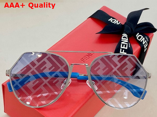 Fendi Sky Blue Sunglasses Replica