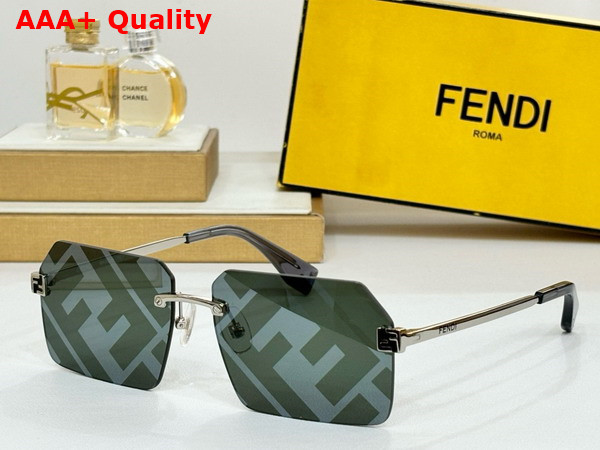 Fendi Sky Fashion Show Sunglasses in Brown Replica
