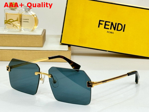 Fendi Sky Fashion Show Sunglasses in Brown Replica