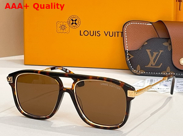 LV Legacy Pilot Sunglasses in Black Z2595U Replica
