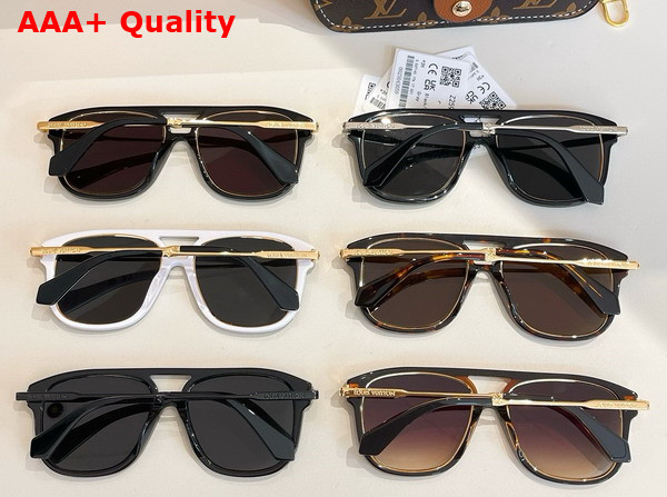LV Legacy Pilot Sunglasses in Black Z2595U Replica