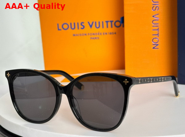 Louis Vuitton My Monogram Light Cat Eye Sunglasses in Black Z1657E Replica
