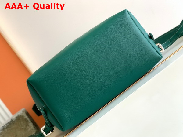 Goyard Cisalpin Backpack in Green Goyardine Canvas and Chevroches Calfskin Replica