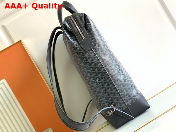Goyard Cisalpin Backpack in Grey Goyardine Canvas and Chevroches Calfskin Replica