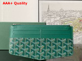 Goyard Insert Louise in Green Goyardine Canvas and Vauzelles Calfskin Replica