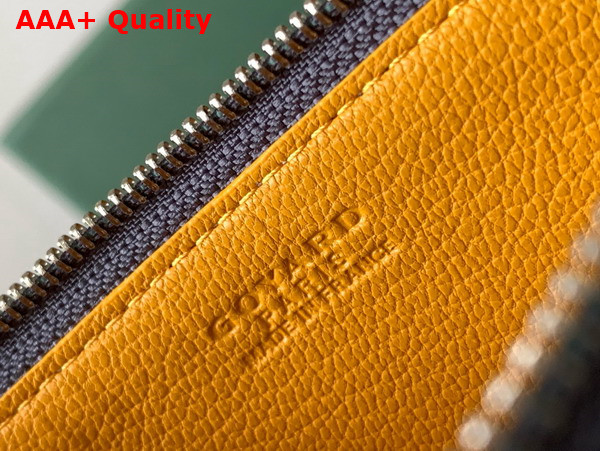 Goyard Insert Louise in Grey Goyardine Canvas and Vauzelles Calfskin Replica