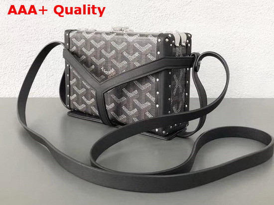 Goyard Minaudiere Trunk in Black Replica