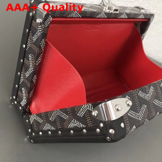 Goyard Minaudiere Trunk in Black Replica