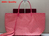 Goyard Saint Louis GM Bag in Fuchsia Goyardine Canvas and Chevroches Calfskin 2025 Limited Edition Replica