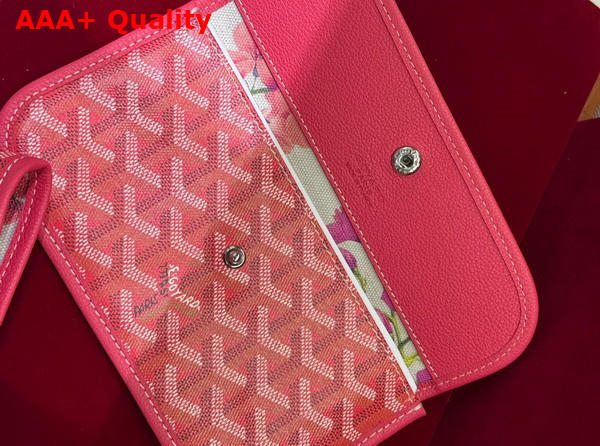 Goyard Saint Louis GM Bag in Fuchsia Goyardine Canvas and Chevroches Calfskin 2025 Limited Edition Replica