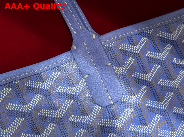 Goyard Saint Louis PM Bag in Iris Goyardine Canvas and Chevroches Calfskin 2025 Limited Edition Replica
