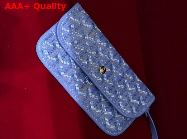Goyard Saint Louis PM Bag in Iris Goyardine Canvas and Chevroches Calfskin 2025 Limited Edition Replica