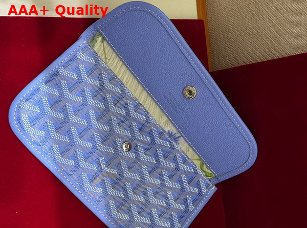 Goyard Saint Louis PM Bag in Iris Goyardine Canvas and Chevroches Calfskin 2025 Limited Edition Replica