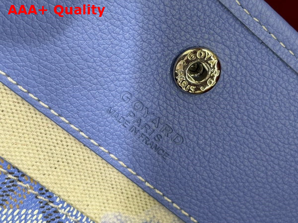 Goyard Saint Louis PM Bag in Iris Goyardine Canvas and Chevroches Calfskin 2025 Limited Edition Replica