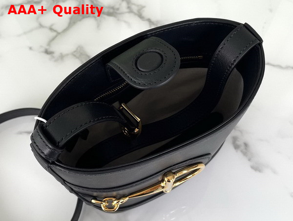 Gucci 73 Mini Bucket Bag in Black Leather 833665 Replica