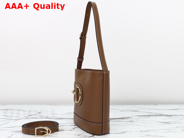 Gucci 73 Mini Bucket Bag in Brown Leather 833665 Replica