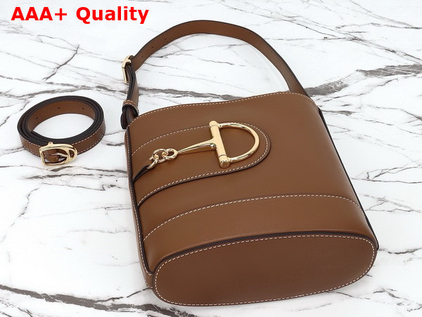 Gucci 73 Mini Bucket Bag in Brown Leather 833665 Replica