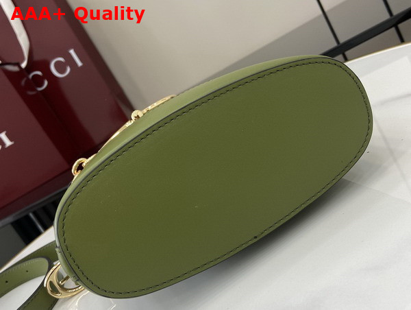 Gucci 73 Mini Bucket Bag in Green Suede 833665 Replica