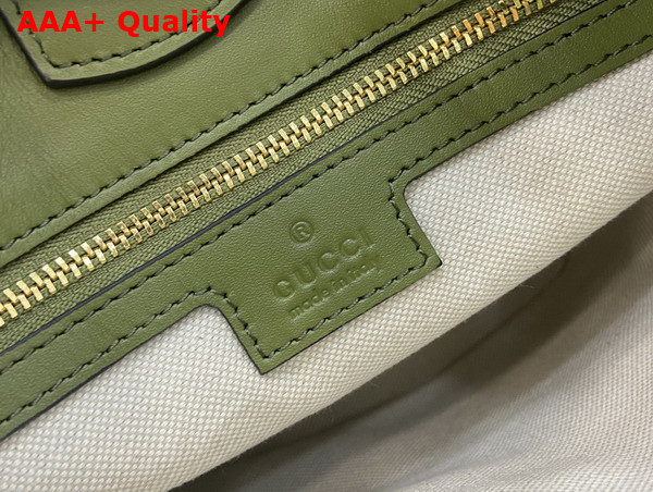 Gucci 73 Mini Bucket Bag in Green Suede 833665 Replica