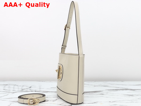 Gucci 73 Mini Bucket Bag in White Leather 833665 Replica