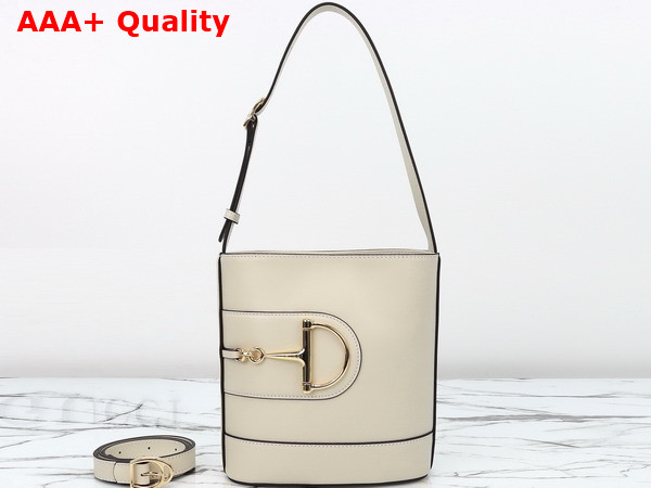 Gucci 73 Mini Bucket Bag in White Leather 833665 Replica