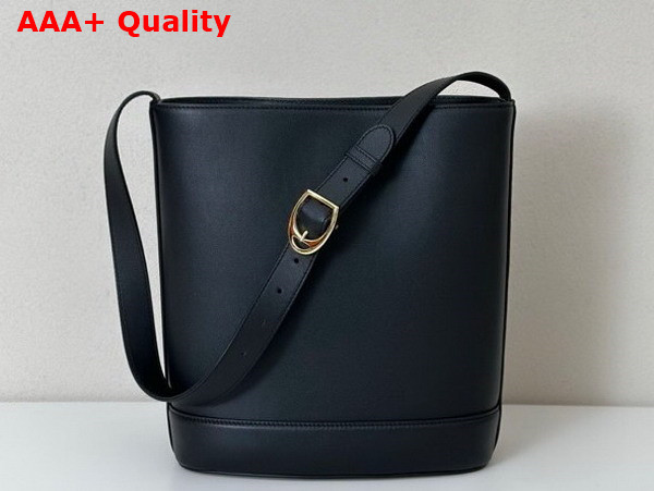 Gucci 73 Small Bucket Bag in Black Leather 833660 Replica