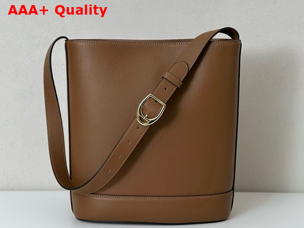 Gucci 73 Small Bucket Bag in Brown Leather 833660 Replica