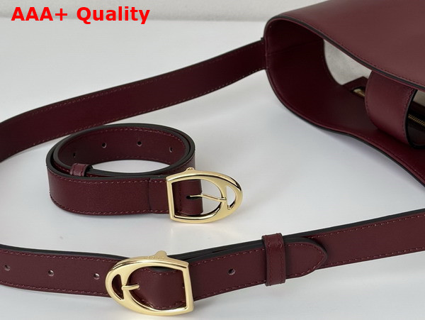 Gucci 73 Small Bucket Bag in Rosso Ancora Red Leather 833660 Replica