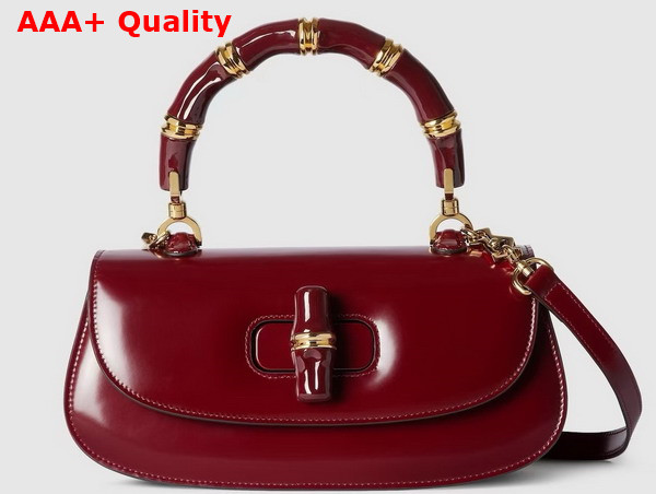 Gucci Bamboo Diva Medium Bag in White Leather 827750 Replica