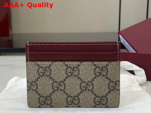 Gucci Bi Color GG Card Case with Owl Detail 818769 Replica