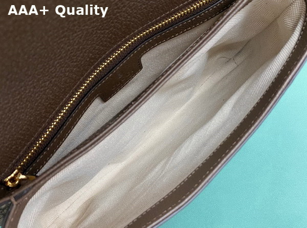 Gucci Blondie Medium Bag in Beige and Ebony GG Supreme Canvas 721172 Replica