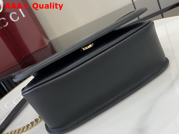 Gucci Blondie Mini Shoulder Bag in Black Leather 815711 Replica