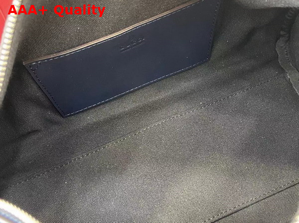 Gucci Chroma Small Cylinder Bag Gradient Blue GG Monogram Coated Fabric 839325 Replica