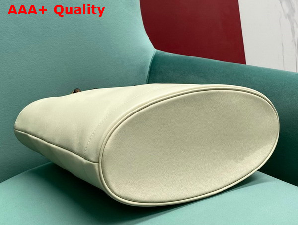 Gucci Diana Medium Tote Bag in White Leather 750394 Replica