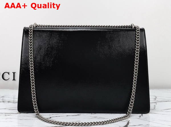 Gucci Dionysus Large Shoulder Bag in Black Patent Leather 795003 Replica
