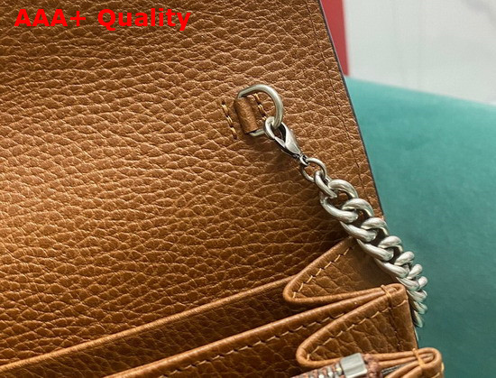 Gucci Dionysus Mini Leather Chain Bag in Blue GG Denim 401231 Replica