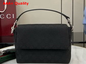 Gucci GG Canvas Small Crossbody Bag in Black GG Canvas 821617 Replica