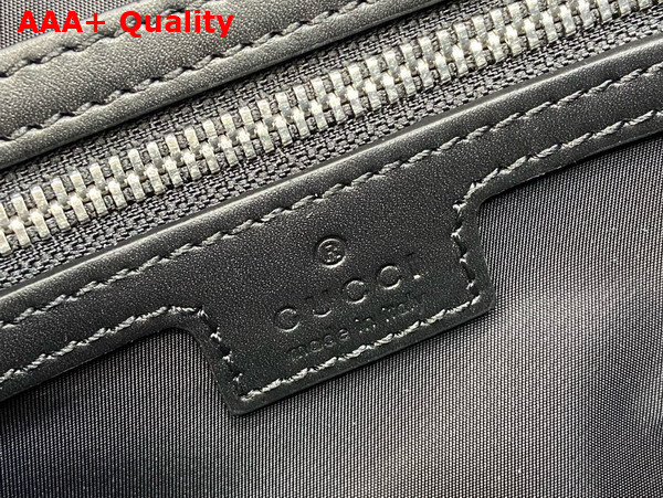 Gucci GG Canvas Small Crossbody Bag in Black GG Canvas 821617 Replica