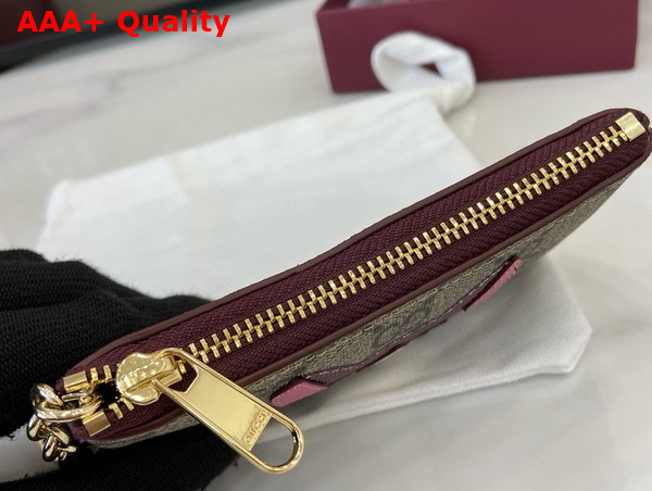 Gucci GG Key Case with Cat Detail 818768 Replica