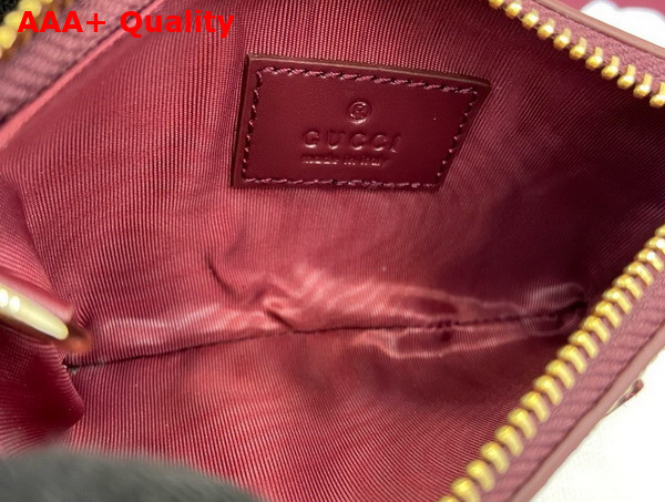 Gucci GG Key Case with Cat Detail 818768 Replica