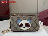 Gucci GG Key Case with Panda Detail 818768 Replica