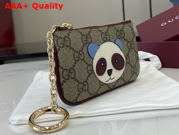 Gucci GG Key Case with Panda Detail 818768 Replica