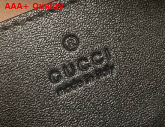 Gucci GG Marmont Matelasse Shoulder Bag in Black Leather 447632 Replica