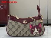 Gucci GG Mini Bag with Cat Detail 818763 Replica