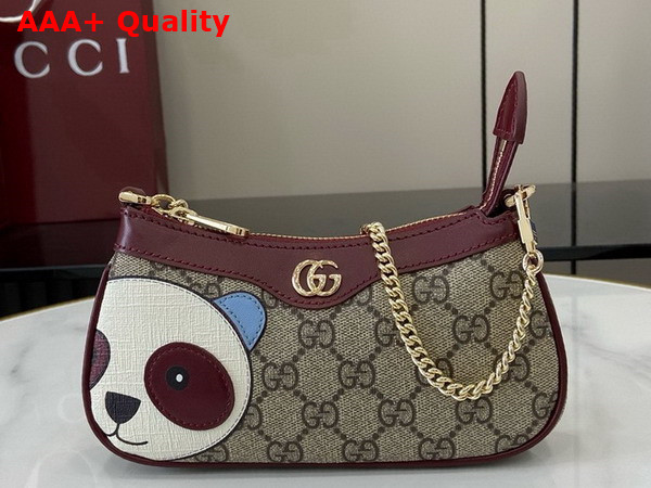 Gucci GG Mini Bag with Panda Detail 818763 Replica